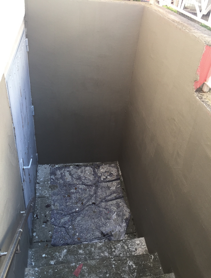 Aussentreppe - Vorher