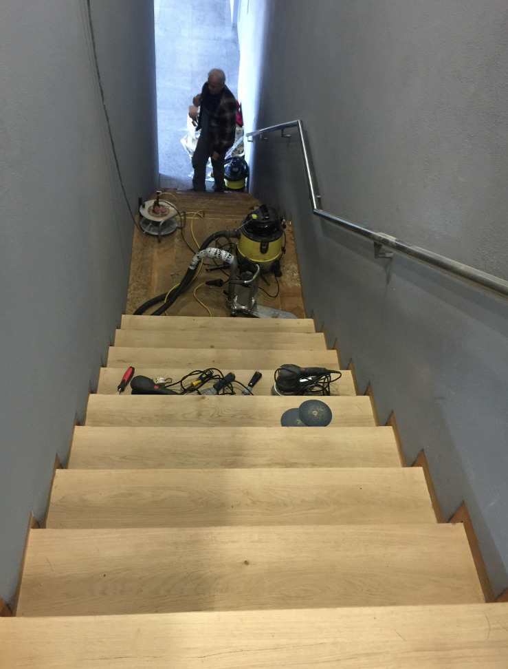 Innentreppe - Nachher