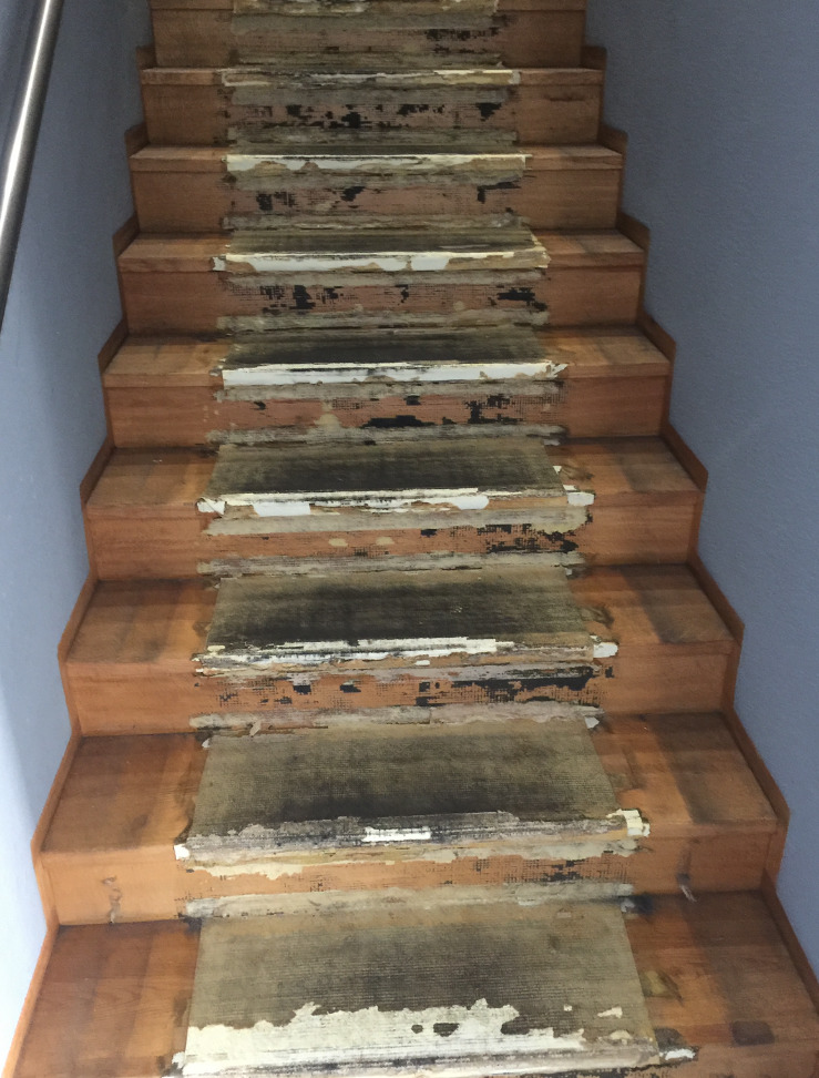 Innentreppe - Vorher